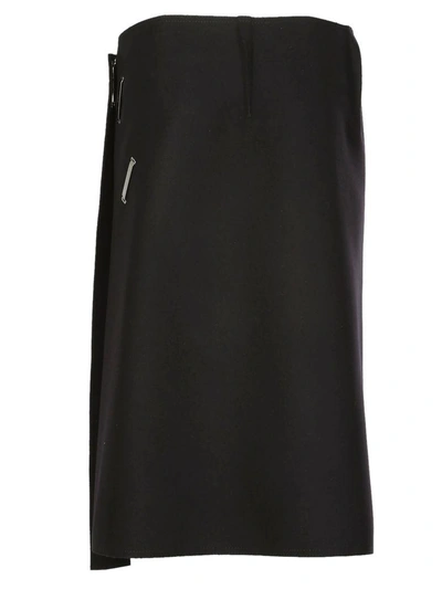 Shop Celine Céline Skirt In Black