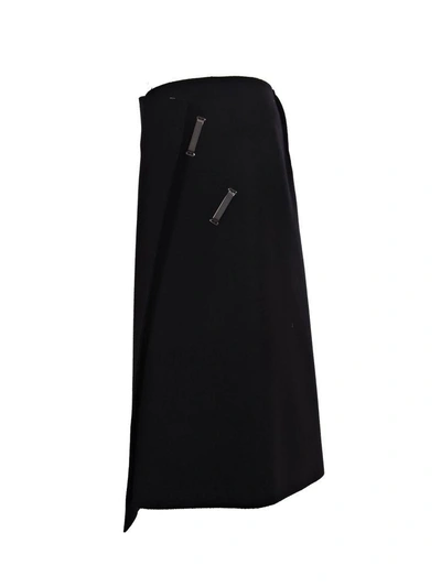 Shop Celine Pocket Skirt In Black
