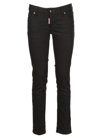 Shop Dsquared2 Denim Pant In Black