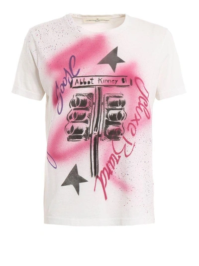 Shop Golden Goose Vernon T-shirt In White