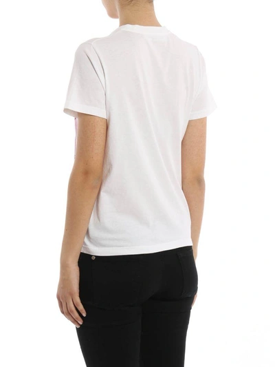 Shop Golden Goose Vernon T-shirt In White