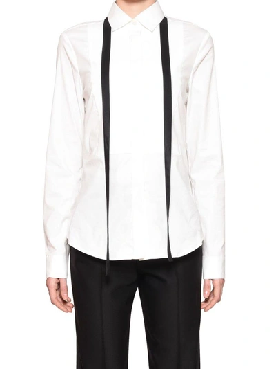 Shop Red Valentino Shirt In White