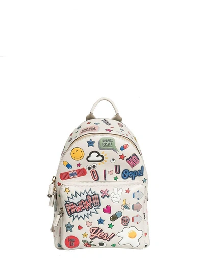 Shop Anya Hindmarch Backpack In White