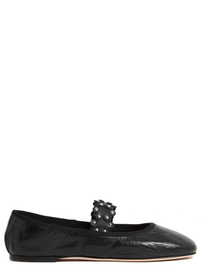 Shop Red Valentino Flat Shoes In Black