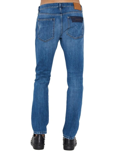 Shop Valentino Jeans In Light Blue