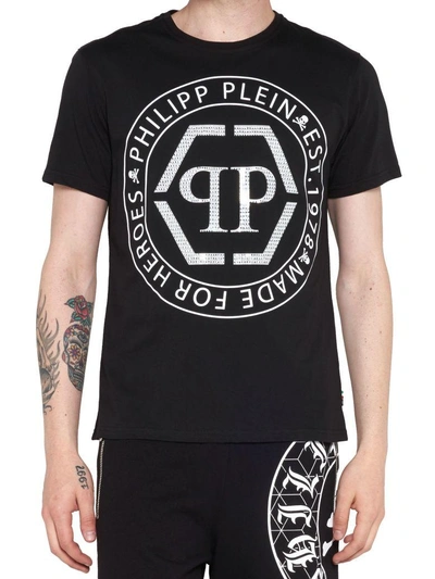 Shop Philipp Plein T-shirt In Black