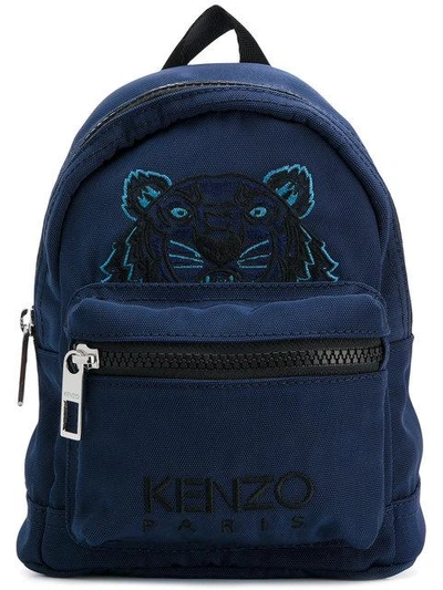 Shop Kenzo Mini Tiger Canvas Backpack