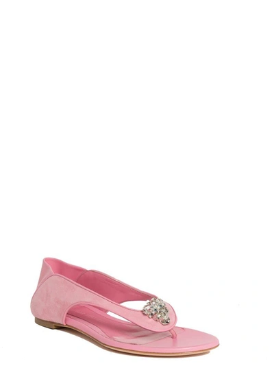 Shop Alexander Mcqueen Sandal In Pink