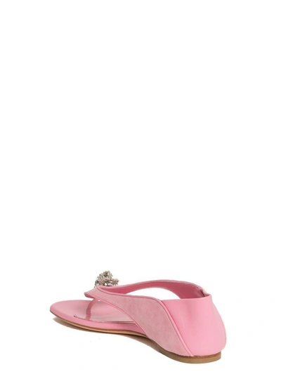 Shop Alexander Mcqueen Sandal In Pink