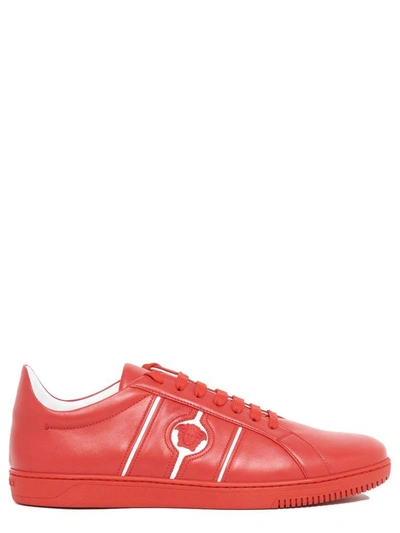 Shop Versace Sneaker In Red