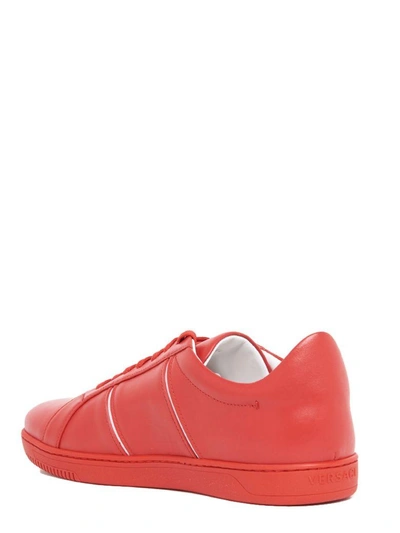 Shop Versace Sneaker In Red