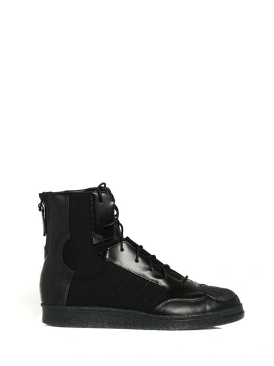 Shop Yohji Yamamoto Sneaker In Black