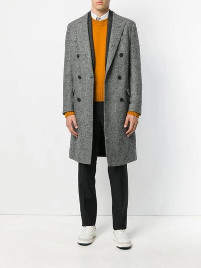 Lanvin Classic Double Breasted Coat | ModeSens