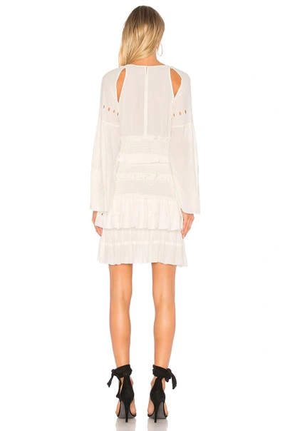 Shop Iro Jedway Dress In Ivory