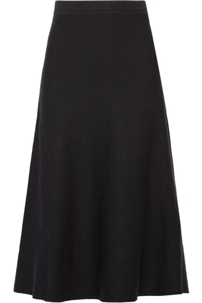 Gabriela Hearst Freddie Wool-blend Midi Skirt