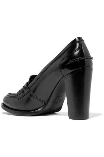 Shop Church's Pembrey Glossed-leather Pumps In Black