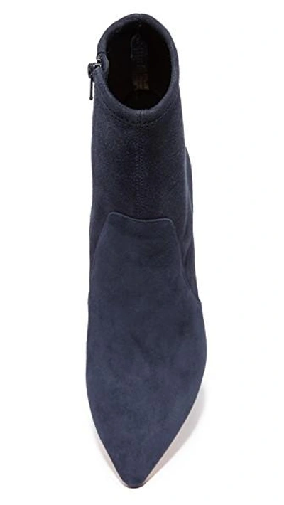Loeffler Randall Isla Stretch Pointed Toe Booties In Eclipse