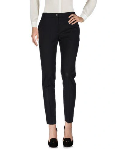 Shop Maison Margiela Casual Pants In Black