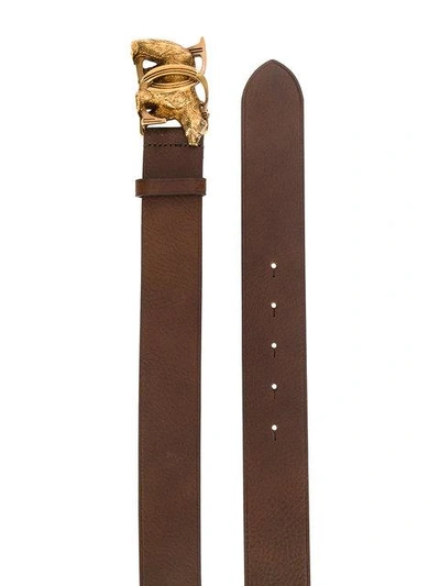 Shop Dsquared2 Bear Buckle Belt