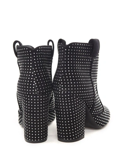 Shop Laurence Dacade Pete Studs Suede Ankle Boots In Nero