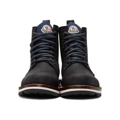 Shop Moncler Black New Vancouver Boots In 928 Black