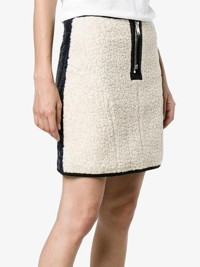Shop Sandy Liang Zaddy Fleece Skirt