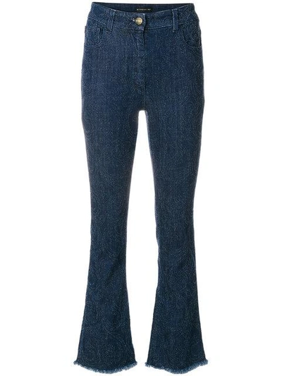 Shop Etro Fitted Flared Jeans