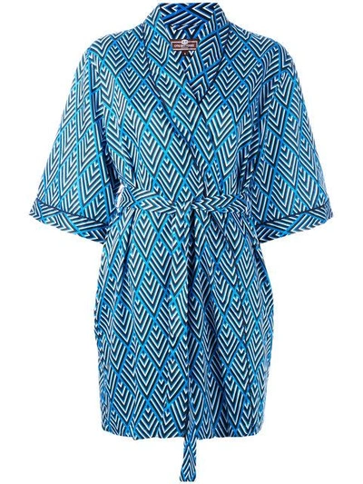 Shop Otis Batterbee Printed Kimono Robe