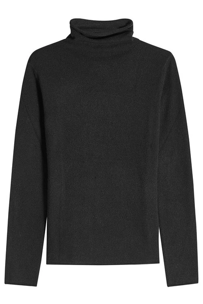 81 Hours Cashmere Turtleneck Pullover In Black