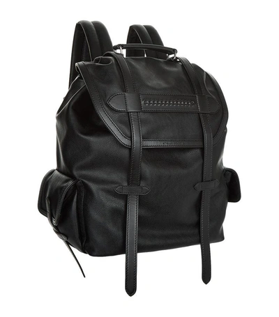 Shop Stella Mccartney Faux Leather Backpack In Black
