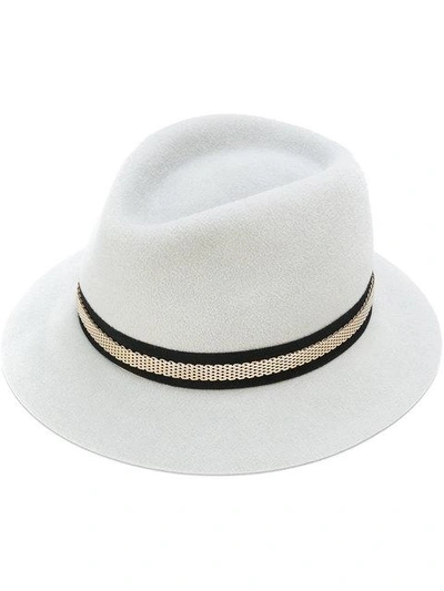 Shop Lanvin Embellished Chain Hat