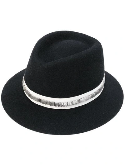 Shop Lanvin Embellished Chain Hat