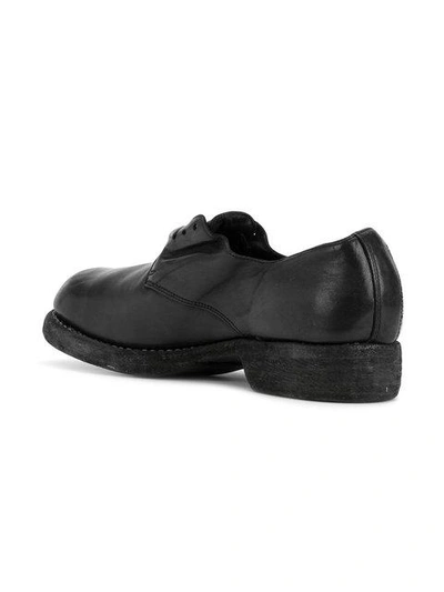 Shop Guidi Distressed Oxford Shoes