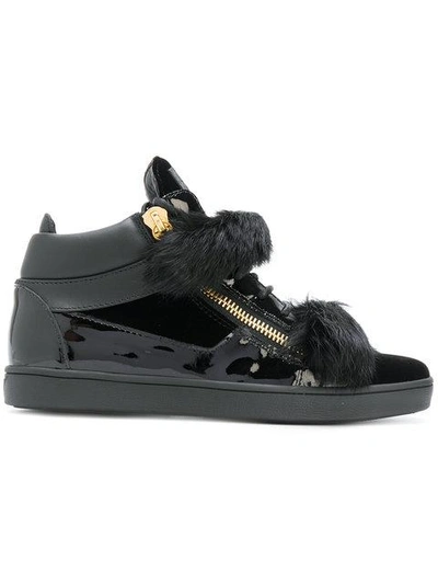 Shop Giuseppe Zanotti Kriss Winter Sneakers