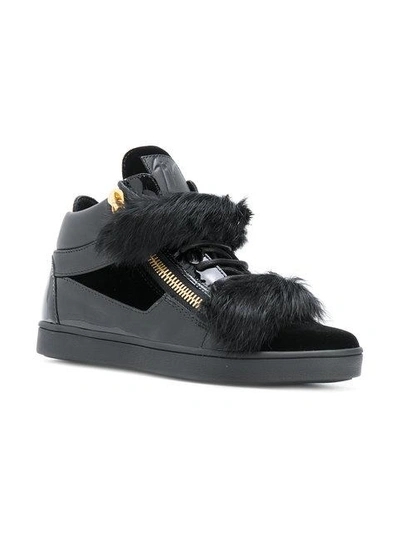 Shop Giuseppe Zanotti Kriss Winter Sneakers