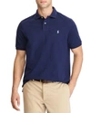 POLO RALPH LAUREN WEATHERED MESH CUSTOM SLIM FIT POLO SHIRT,710670136007