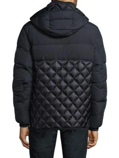 Shop Moncler Tanguy Quilted Jacket In Solid Navy