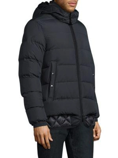 Shop Moncler Tanguy Quilted Jacket In Solid Navy