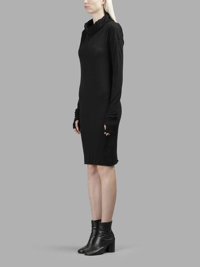 Isabel Benenato Women's Black Turtleneck Dress