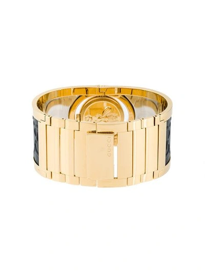 Shop Gucci Twirl Watch In Metallic