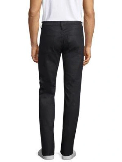 Shop J Brand Kane Straight-fit Jeans In Dark Charcoal