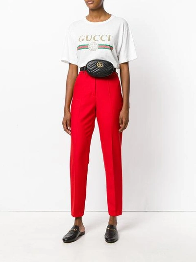 Shop Gucci Gg Marmont Belt Bag