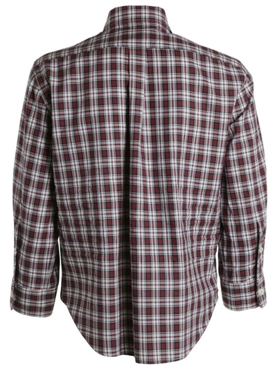 Shop Dsquared2 Checked Shirt In Multicolor