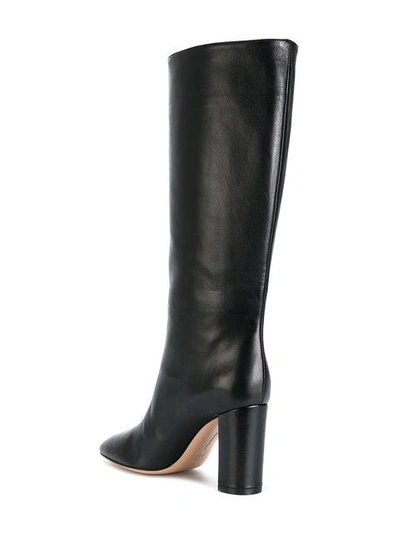 Shop Gianvito Rossi Knee Length Boots In Black