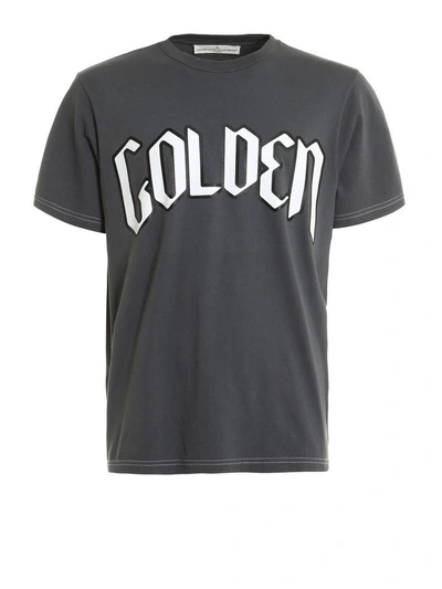 Shop Golden Goose Golden T-shirt In Grey