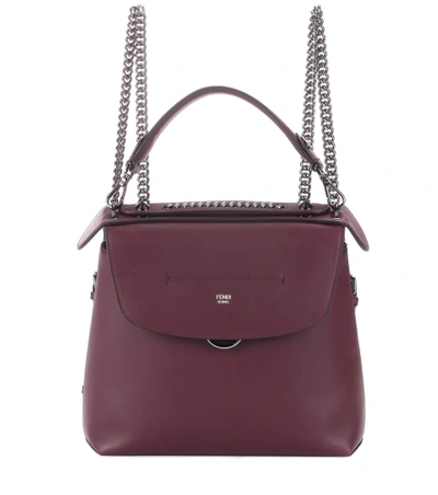 Shop Fendi Back To School Leather Backpack