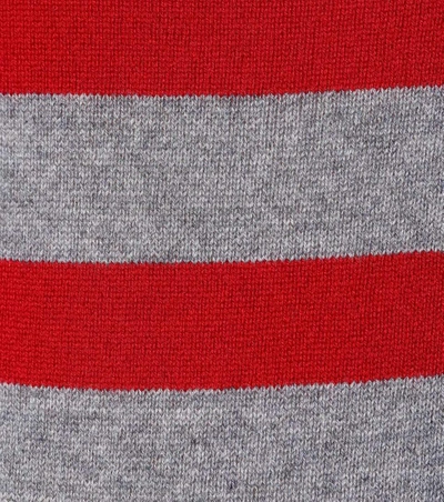 Shop 81 Hours Carnabi Striped Cashmere Sweater In Comlo