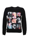 KENZO Photo Printed Black Cotton Sweatshirt,1SW85895199