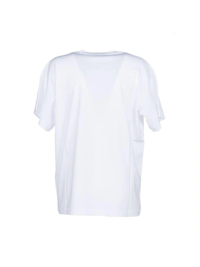 Shop Christopher Kane St. Christopher T-shirt In White
