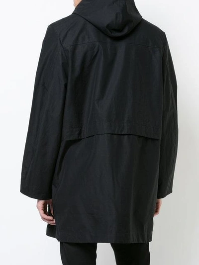 Shop Y-3 Front Zipped Jacket In Black